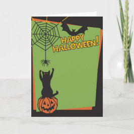 幸せなHolloween カード