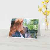 幸せなHouladays カード (黄色い花)