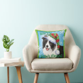 幸せなHowlidayのボーダーコリー クッション (椅子)