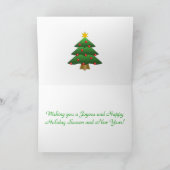 幸せなhowliday シーズンカード (内部)