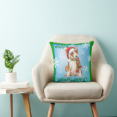 幸せなHowliday Basenji クッション (椅子)