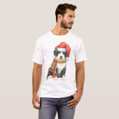 幸せなHowliday Beardie Tシャツ (正面フル)