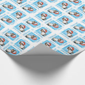 幸せなHowliday Catahoula ラッピングペーパー (角)