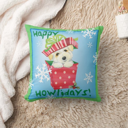 幸せなHowliday Coton クッション (ブランケット)