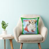 幸せなHowliday Havanese クッション (椅子)