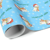 幸せなHowlidaysグレート・ピレニーズ ラッピングペーパー (ロールコーナー)