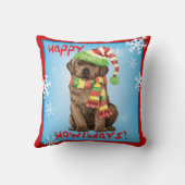 幸せなHowlidaysチョコレート実験室 クッション (裏面)