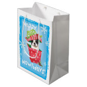 幸せなHowlidaysボストン ミディアムペーパーバッグ (正面アングル)