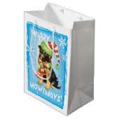 幸せなHowlidays GSD ミディアムペーパーバッグ (正面アングル)