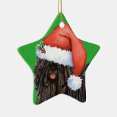 幸せなHowlidays Puli セラミックオーナメント (右)