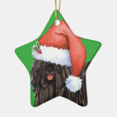 幸せなHowlidays Puli セラミックオーナメント (左)