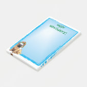 幸せなHowlidays Shar-Pei ポストイット (アングル)