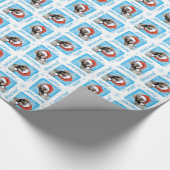 幸せなHowlidays Weimaraner ラッピングペーパー (角)