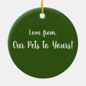 幸せなHowlidayz セラミックオーナメント (裏面)