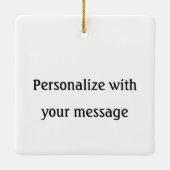 幸せなHuli日 セラミックオーナメント (裏面)