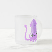 幸せなIka フロストグラスマグカップ (正面右)