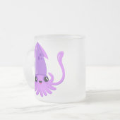 幸せなIka フロストグラスマグカップ (正面左)