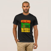 幸せなKwanzaの基本的なアメリカのTシャツ Tシャツ (正面フル)