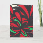 幸せなKwanzaa シーズンカード (裏面)