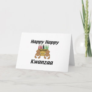 幸せなKwanzaa シーズンカード