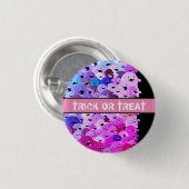 幸せなMochiハロウィン-ゾンビの大群 缶バッジ (正面&裏面)