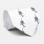 幸せなNarwhal ネクタイ (ロール)