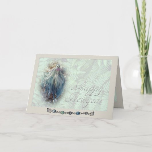 幸せなNewyear シーズンカード (正面)