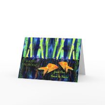 幸せなNoroozのペルシャの新年の金魚