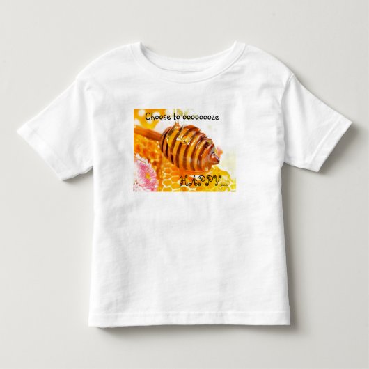 幸せなooooooozeに…選んで下さい トドラーTシャツ (正面)