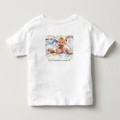 幸せなooooooozeに…選んで下さい トドラーTシャツ (裏面)