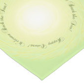 幸せなOstara! 歓迎日曜日! テーブルのランナー ショートテーブルランナー (コーナー)