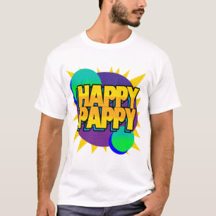 幸せなPappy Tシャツ