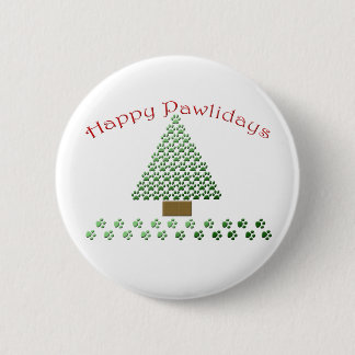 幸せなpawlidays copy1 缶バッジ