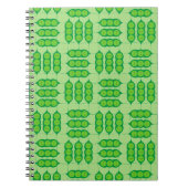 幸せなPeapods ノートブック (正面)