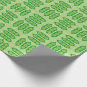 幸せなPeapods ラッピングペーパー (角)