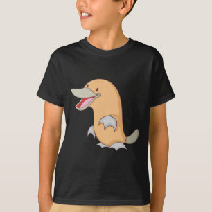 幸せなPlatypus Tシャツ