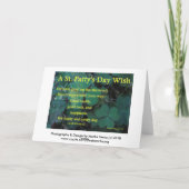 幸せなSt.ハンバーグ日-シャムロック(1) -カード カード (裏面)