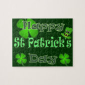 幸せなSt patricks day ジグソーパズル (横)