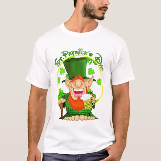 幸せなSt patty's day Tシャツ (正面)
