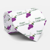 幸せなSt. Urho日! ブドウを使って ネクタイ (ロール)