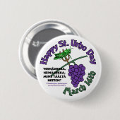 幸せなSt. Urho日 缶バッジ (正面&裏面)