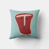 幸せなT骨のステーキ クッション (裏面)