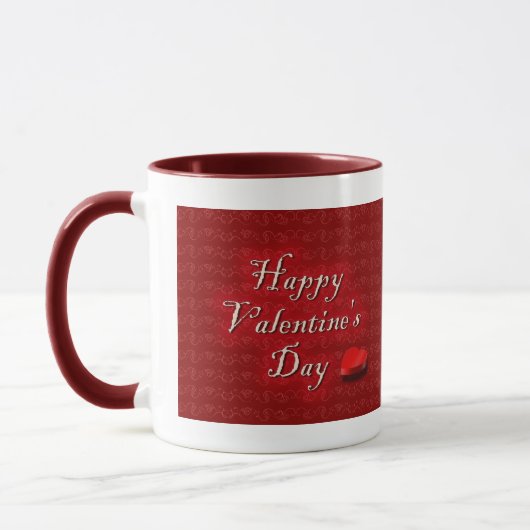 幸せなValentine' s日 マグカップ (左)