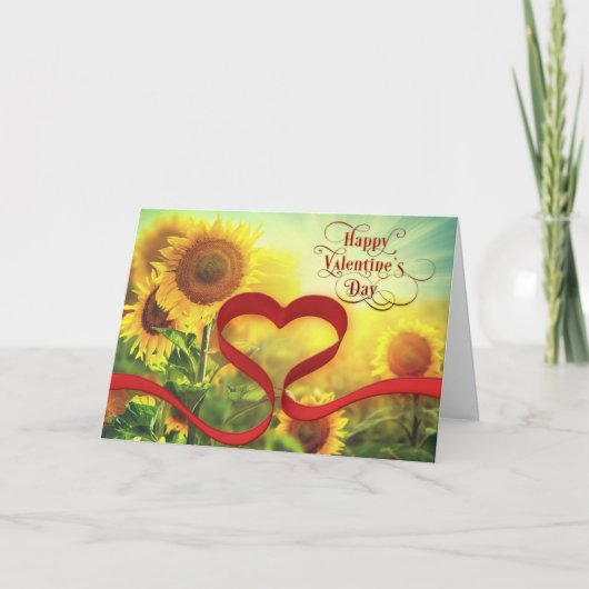 幸せなValentinneの日カード シーズンカード (正面)