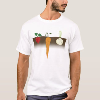 幸せなVeg Tシャツ