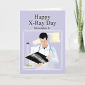 幸せなX線日11月8日 カード (正面)