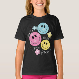 幸せにあなたの顔先生新学期 Tシャツ