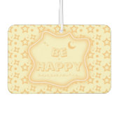 幸せにかわいい小スター柄の空気増進剤 カーエアーフレッシュナー (正面)