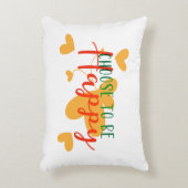 幸せになることを選ぶ アクセントクッション (正面(垂直))