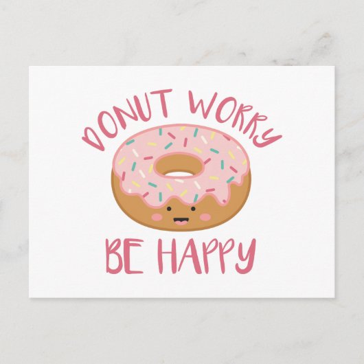 幸せになるのを心配するな ポストカード (正面)